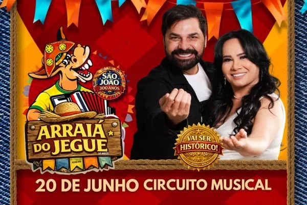 Banda Circuito Musical confirmada como atração do Arraiá do Jegue 2026