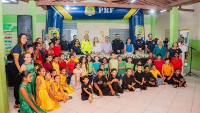 Escola Maria Neuda Bezerra inicia atividades do projeto Educar PRF em Assú