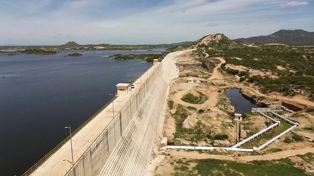 Oiticica segue recebendo águas e atinge 18,70% da capacidade
